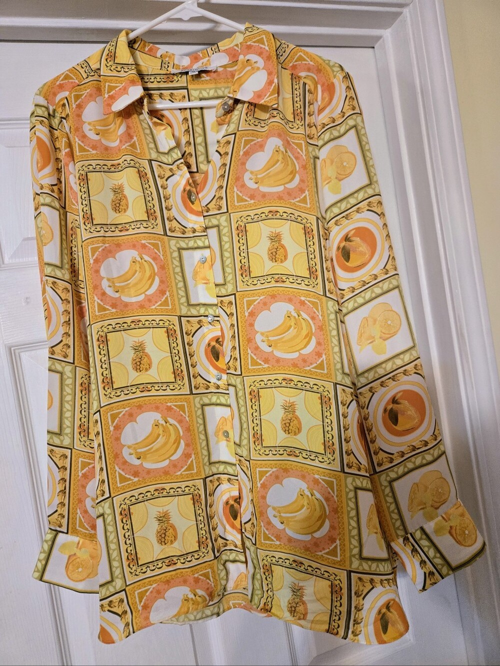 Rose & Olive Lightweight Fruit Blouse